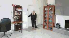 Cleaning in pajamas and slippers part 1 MP4