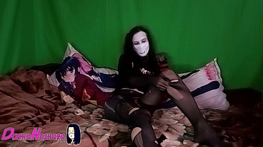DashaNoihara #16 - I put on a nylon skirt and wanted to tear my pantyhose