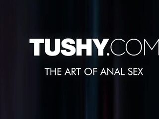 TUSHY Hawt Golden-haired mother I'd like to fuck Charlie Forde Squirts Like A Fountain During Anal