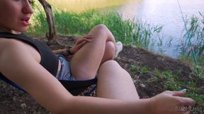 Complete Girlfriend Experience: Camping, Fishing, Cooking and Outdoor Sex!