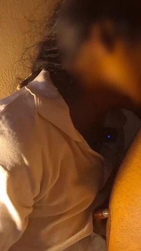 Indian Tamil Stepdaughter Seduces and Rides Stepfather