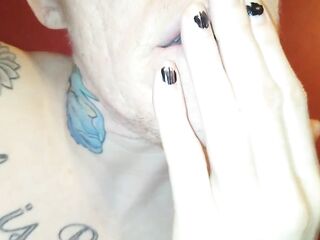 Suck My Bawdy Shoes, Trans Chap Pre Op Masturbation and Teat Play