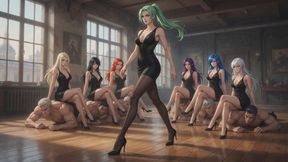 Trampling Stories #6: Seven Mistresses Multitrampling Ecstasy