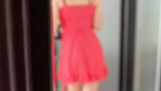 Hot Babe MIRA SQUIRTS on Roomie's Face After Spying - Taboo Roleplay