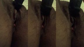 mon gode noir caresse mon clito