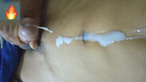 Today night massage my private part and masturbation video shot 2026