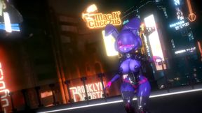 Bonnie FNF 3D Anime Girl Dances Seductively in K-pop Inspired Fantasy