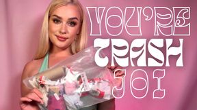 Jerk to My Trash Humiliation JOI