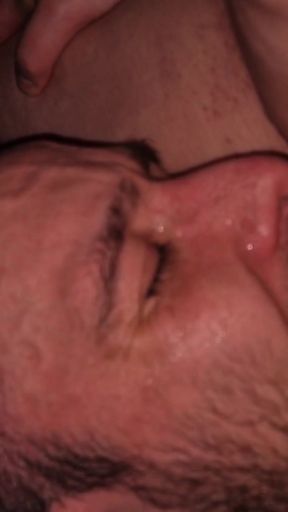 Gf face sitting and pissing on me while i lick her   Clip 2