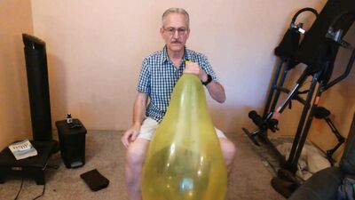 98) More Slow Q24 Balloon Inflation and Jerk Off Fun