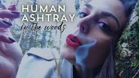 Human Ashtray in the Woods