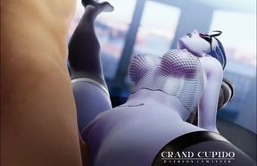 [Compilation] Office Slut Widowmaker Bubble Butt Fucked [Grand Cupido]( Overwatch )