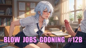 Blow Jobs Gooning #12B: Surrender Your Mind to Endless Oral Worship (Animated)