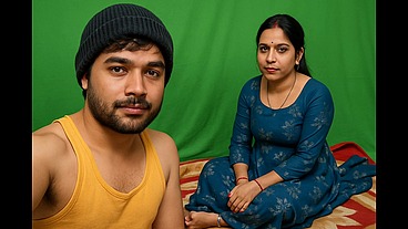 Indian Beautiful hot girl Radha first time sex with Step-Sister's husband