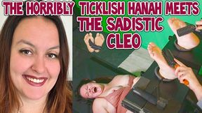 THE HORRIBLY TICKLISH HANAH MEETS THE SADISTIC CLEO - HD WMV