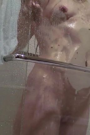 Anal and throat fucked in the shower