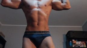 Muscled Cristian Private Show