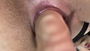 Dissatisfied Wife Kaithsaumeth Detonated by a Huge Cock, Using Masturbation Until She Cums Rich- Busty