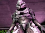 True Self, Sangheili hyper muscle & cock growth