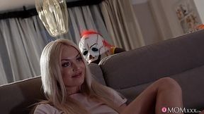 Lena Love and Zaawaadi fuck on Halloween weekend!