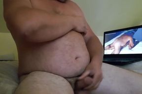 Hot Older Daddy Bear Mature Bull Fat Belly Round Big Bear Huge Dick Big Hot Niples Big Balls Older Mature Eat Cum