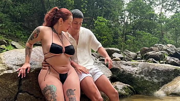 Outdoor fucking with a horny big ass redhead - Milán Rodríguez & Devil Khloee
