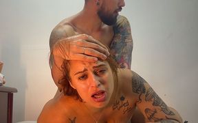 Look at My Horny Face All the Time Taking Thick Cock in the Tight Ass - Close up Facial Redhead HD