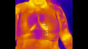 Sports Bra Try-On, Boob Bounce Tests, Naked Twerk Tease THERMAL POV (4K Portrait)