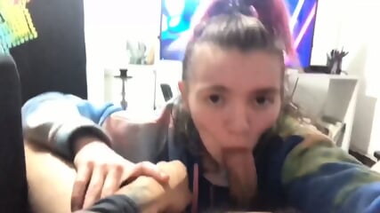 Amateur Latina Teen Babe POV Interracial Facial