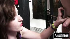 ”Charming Vivienne LAmour squirts so many times while her deviant master dominate”