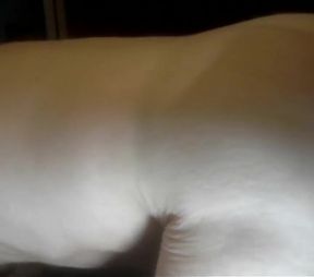 10 Inch Dildo Balls Deep in My Ass