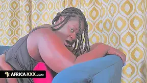 The Curvy African Babe Has A Sexy Surprise For Her Man
