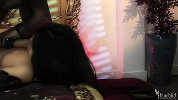 Eva Angelina is always willing to spread her legs and let a horny dude eat out her pussy