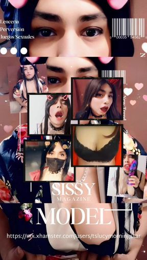 Mexican Sissy Masturbates with a Dragon Dildo