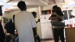 ”Dorm tart sucks prick & gets screwed”