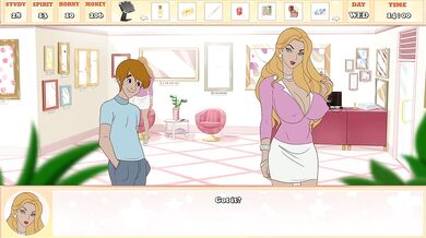 His Best Friend's Hot Mom Gave Him Sexy Photos To Jack Off On For Working With Her(18+) - Milftoon Gameplay Part11