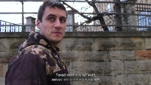 Czech Hunter: A Wild Ride on the Riverbank's Bench