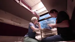 // Met a Hot Bitch on the Train and Fucked Her Hard with a Big Cock