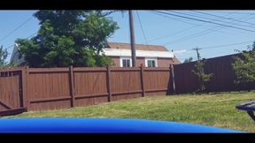 Jacking in the Pool by the Church