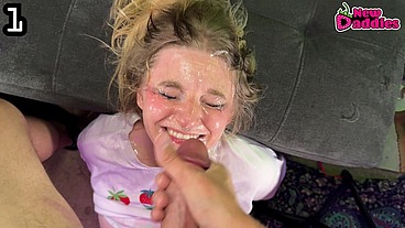 Facial & Cumshot Compilation - 15 thick sperm loads