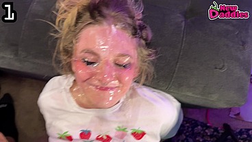 Facial & Cumshot Compilation - 15 thick sperm loads