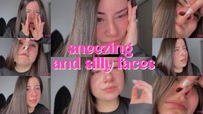 Sneezing and Silly Faces