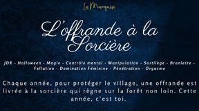 French Audio Porn   The witch uses you for your pleasure