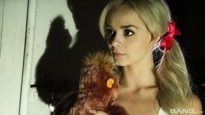 Spicy blonde with round ass Elsa Jean rammed by dark lover