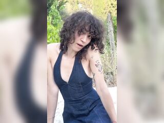 A Transsexual Bangs Herself with as Many Fingers as Possible