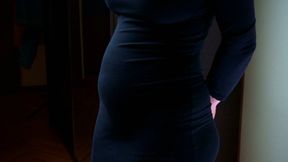 Having sex after double stuffing and extra water on top, I was ready to explode
