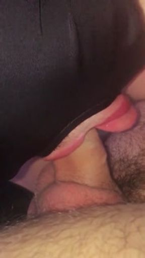 SPERM BOBM IN MY MOUTH / No Hands Blowjob 60 FPS