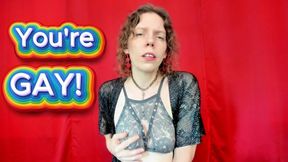 You're GAY! - Manipulative Conversion JOI Edging to Ruined Obedience – FemDom with Sara Desire XO – MP4 1080p
