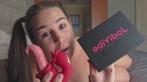 BBW Unboxes & Plays with Jodivibe Medusa Dual - Tongue Clit and G-spot Vibrator