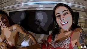 idoso leva duas garotas para motel e queima largada